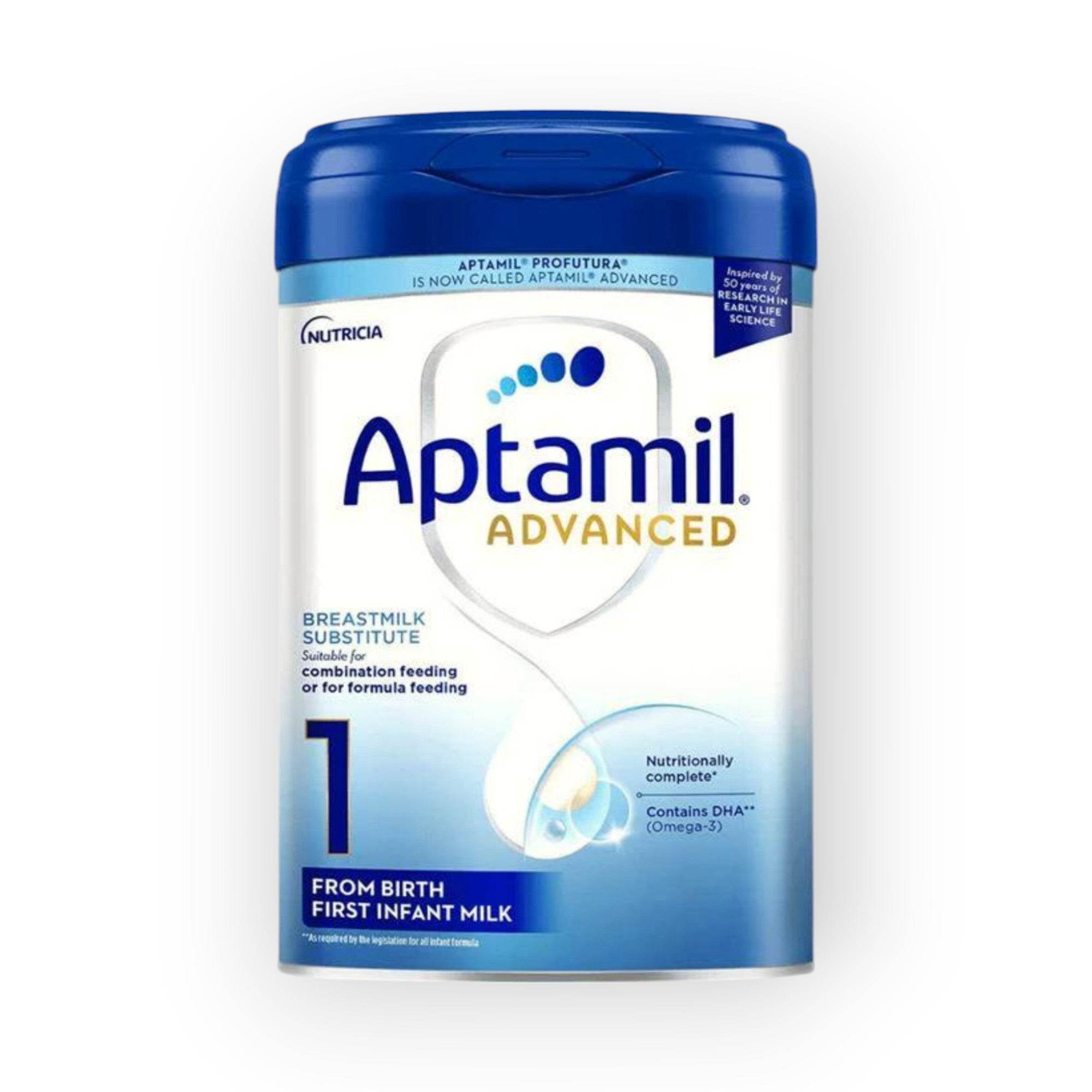 Infant Milk Powder Aptamil Preparing Bottles In Advance Aptamil