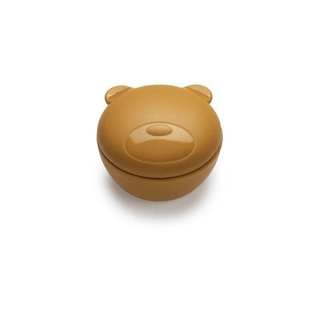 Melii Silicone Bowl with Lid - Bear