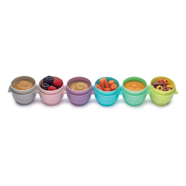 Melii Snap & Go Pods (2oz) - 6 piece set - BabyAmore