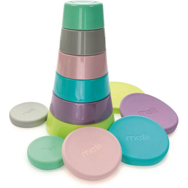 Melii Stacking Containers with Silicone Lids