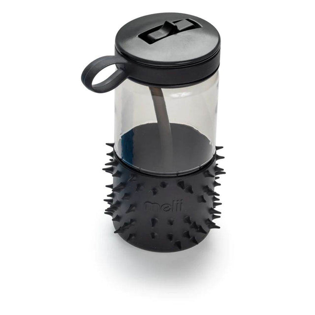 Melii Spikey Water Bottle, Black