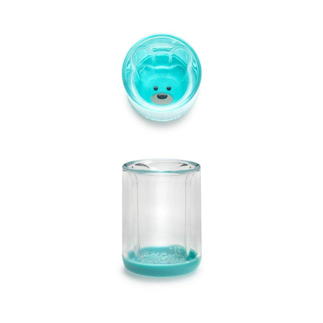 Melii Double Walled Bear Cup - 1 pack, Blue