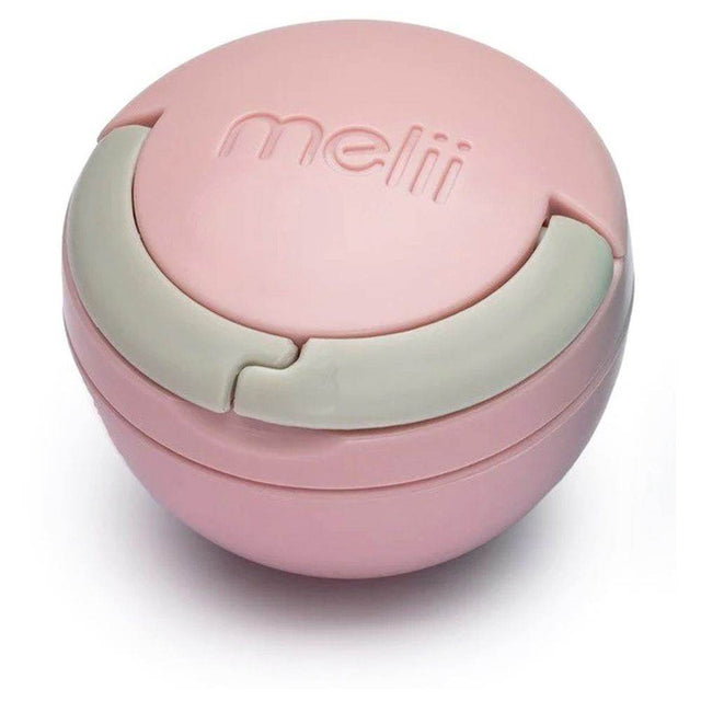 Melii Pacifier Pod - 1 pack, Pink and Grey