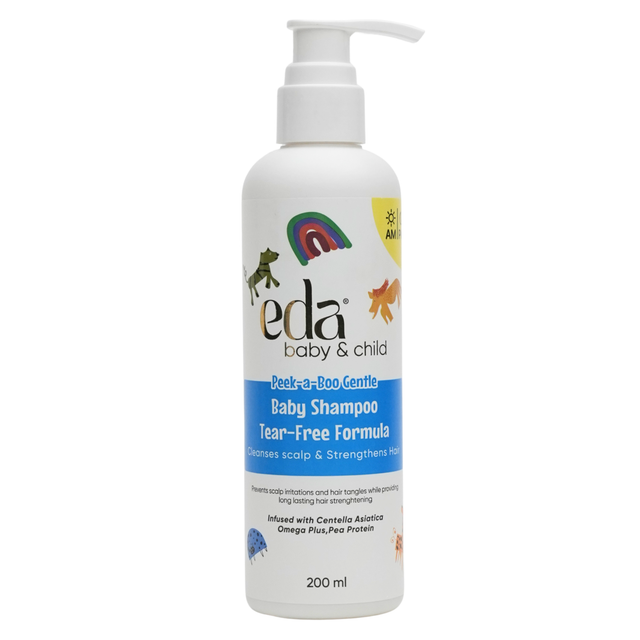 Eda Baby & Child Peek-a-Boo Gentle Baby Shampoo, 200ML