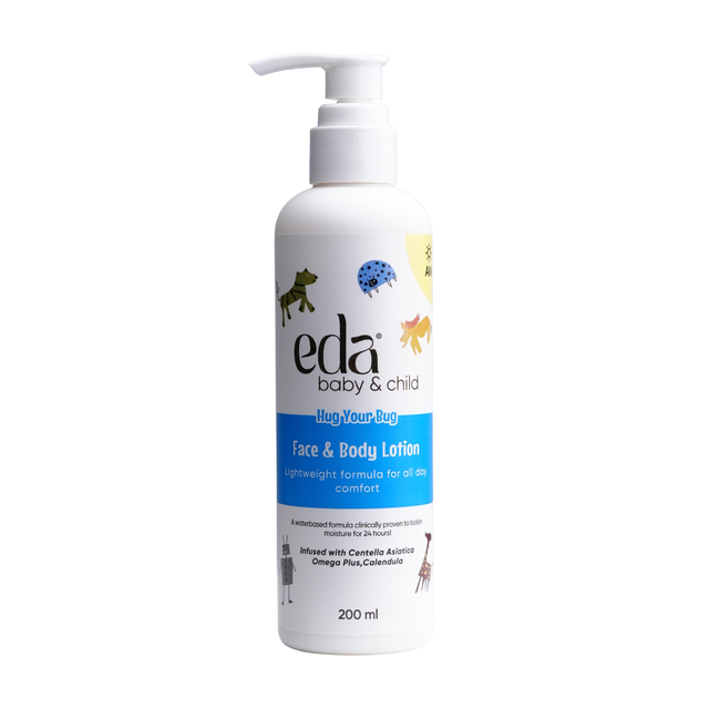 Eda Baby & Child Hug Your Bug Face & Body Lotion, 200ML