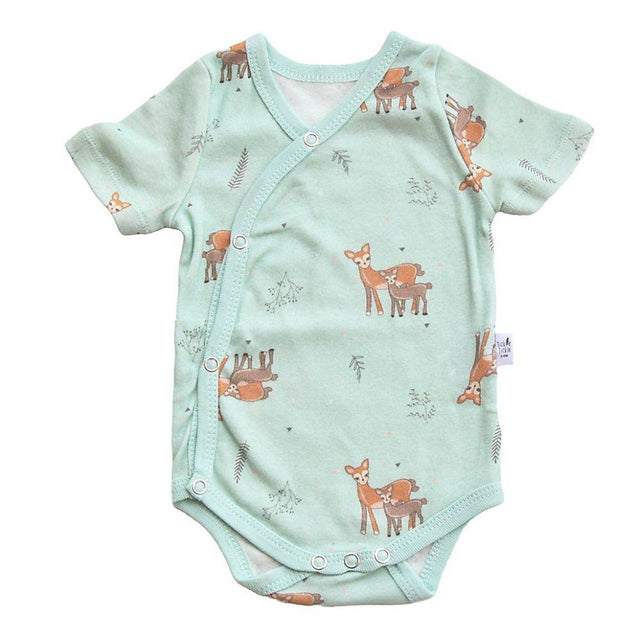 Tickle Tickle Dasher Organic Kimono Style Bodysuit