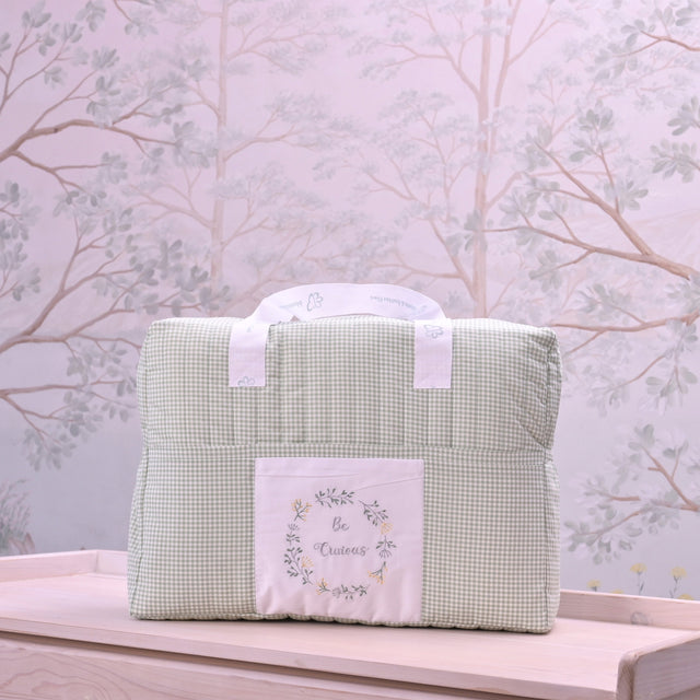 Blooms and Butterflies Large Bag - Be Curious