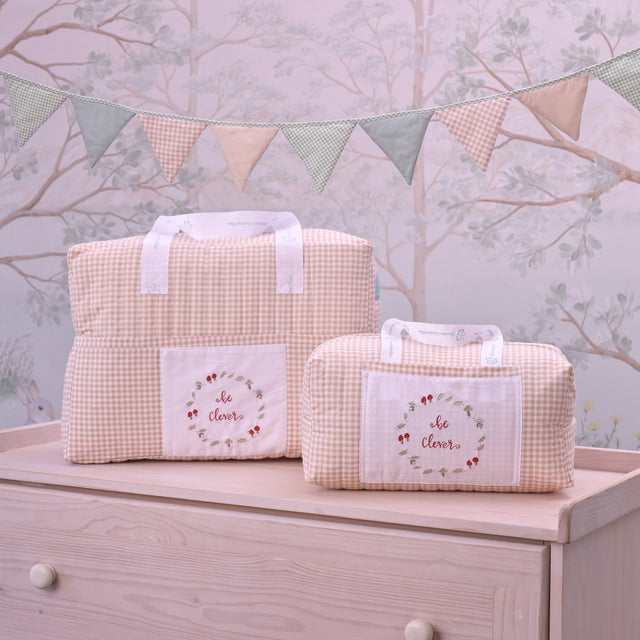 Blooms and Butterflies Large Bag and Theatre Bag Combo - Be Clever