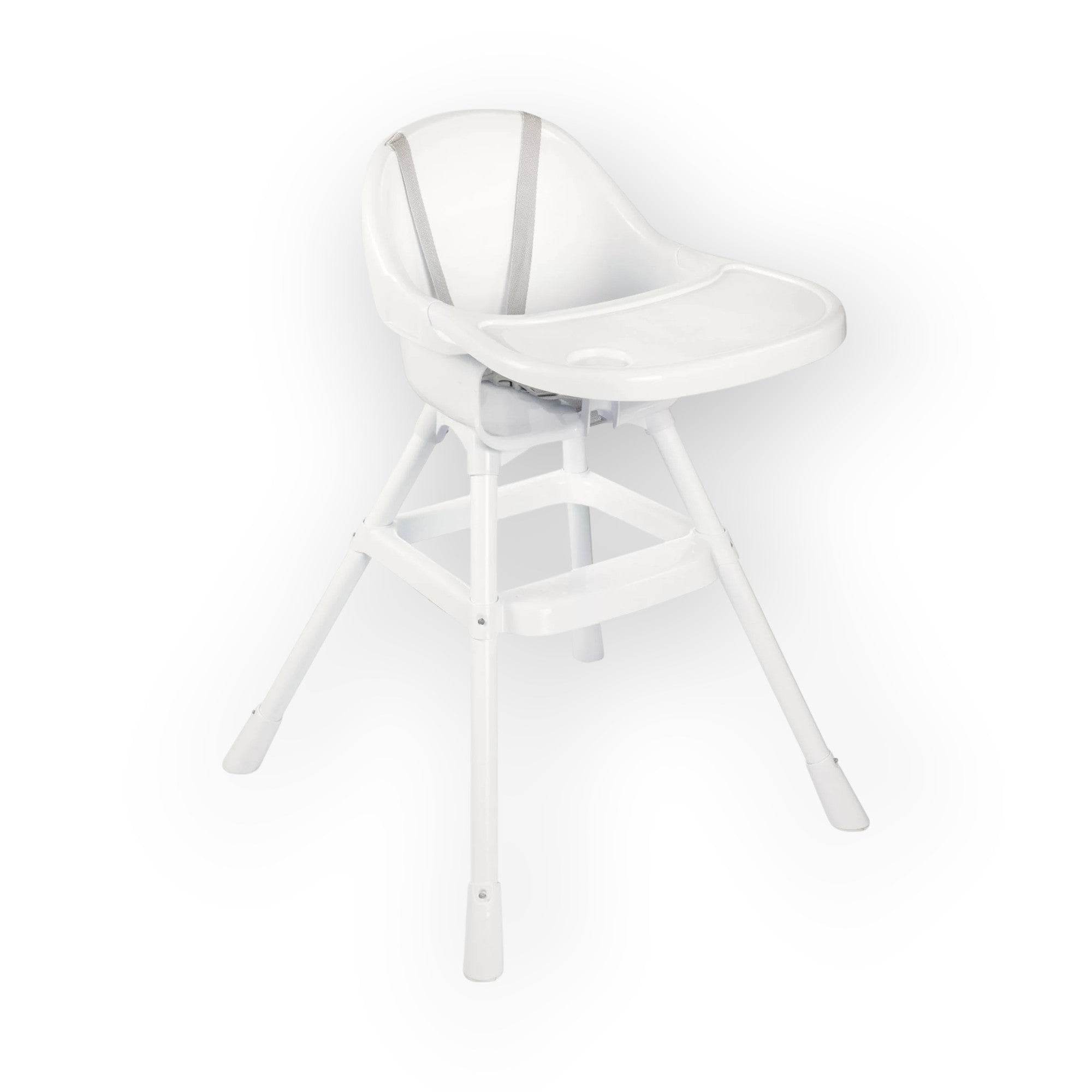 BabyGO Simple High Chair (White) – BabyAmore