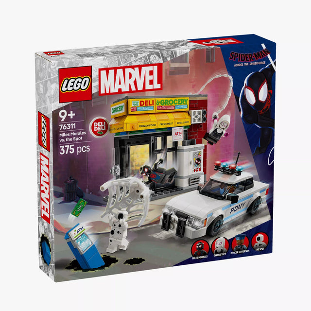 Lego Marvel Spider-Verse Miles Morales Vs. The Spot (375 Pieces)