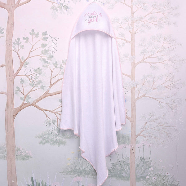 Blooms and Butterflies Hooded Towels - Baby Girl