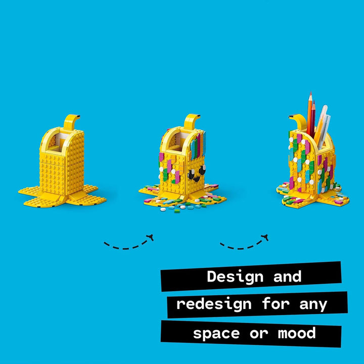 Lego Cute Banana Pen Holder