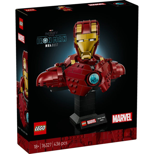 Lego Super Heroes Marvel Iron Man MK4 Bust (436 Pieces)