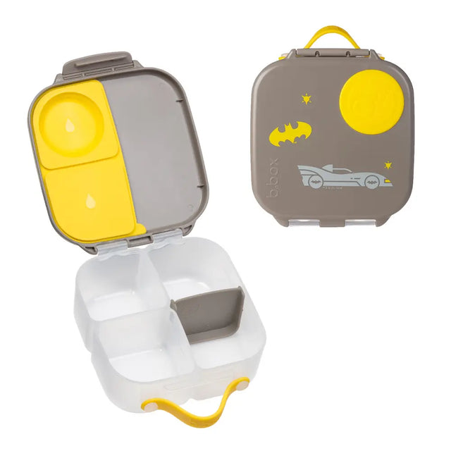 B.Box Warner Bros Mini Lunchbox for Kids – 1L Capacity, Adjustable Divider, Flexi Fruit Holder, BPA-Free