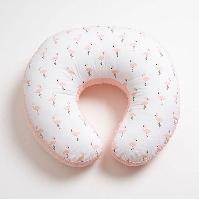 Aariro Nursing Pillow Cover - Tropical Flamingo