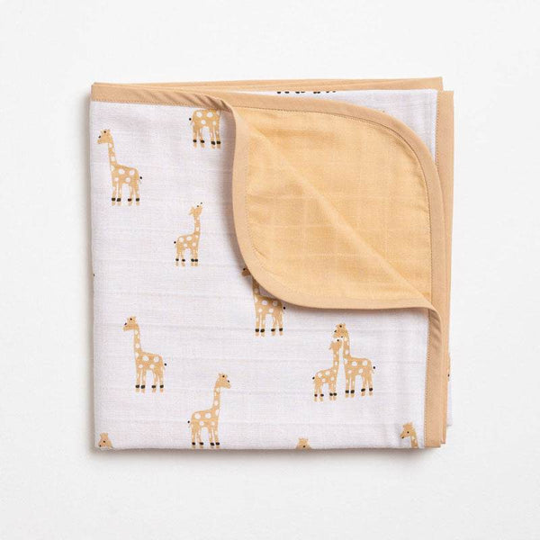 Aariro Reversible Muslin Blanket - Stand Tall - BabyAmore