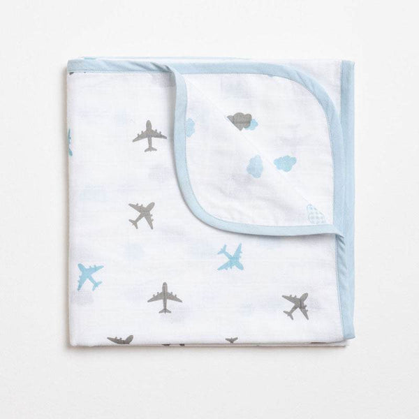 Aariro Reversible Muslin Blanket - Dream Big - BabyAmore