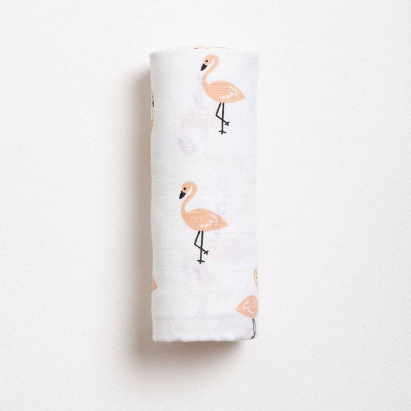 Aariro Swaddle - Flamingo - BabyAmore