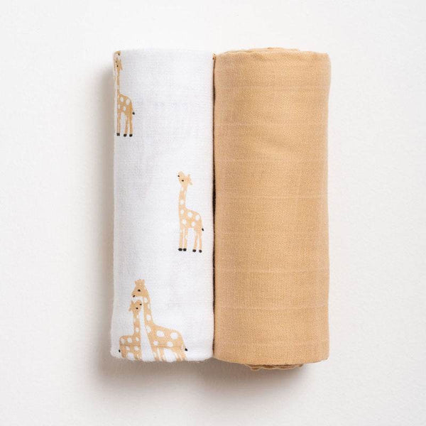 Aariro Muslin Swaddle - Stand Tall - BabyAmore