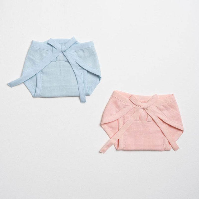 Aariro Nappy - Blue Pink