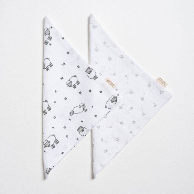 Aariro Muslin Washcloth - Counting Sheep