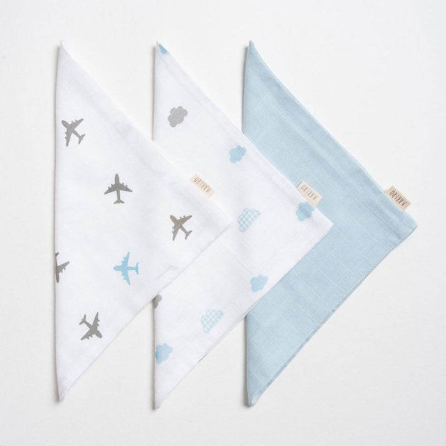 Aariro Muslin Washcloth - Dream Big (3pcs)