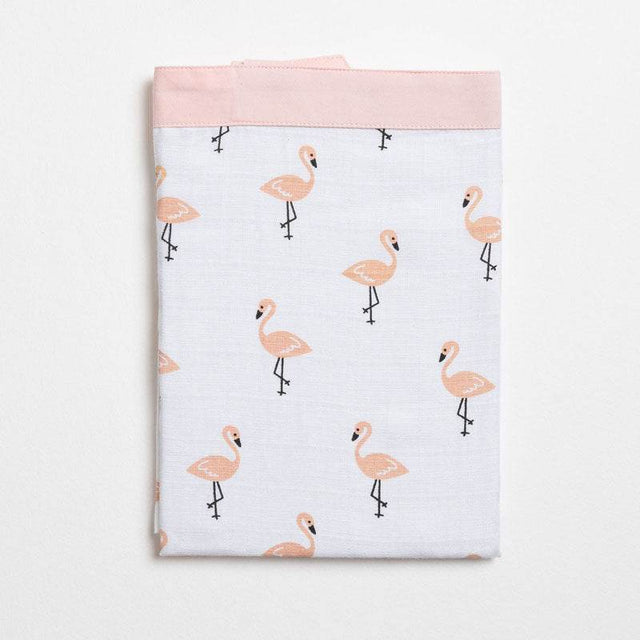 Aariro Nursing Apron - Tropical Flamingo