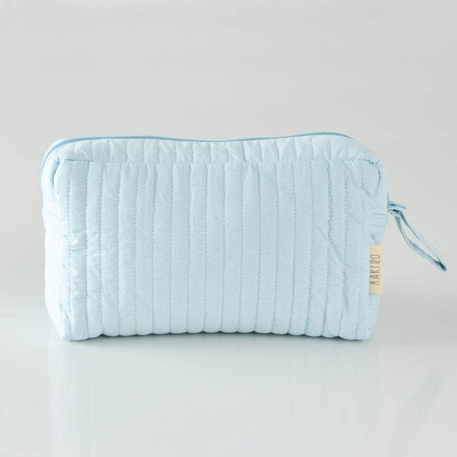 Aariro Quilted Pouch - Baby Blue