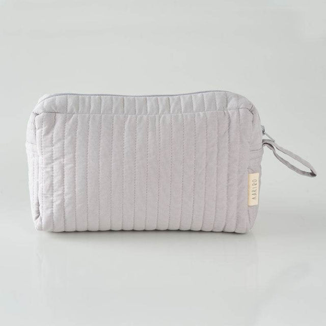 Aariro Quilted Pouch - Grey