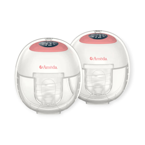 Ameda Glo Wearable Double Electric Breast Pump- 2 Pack
