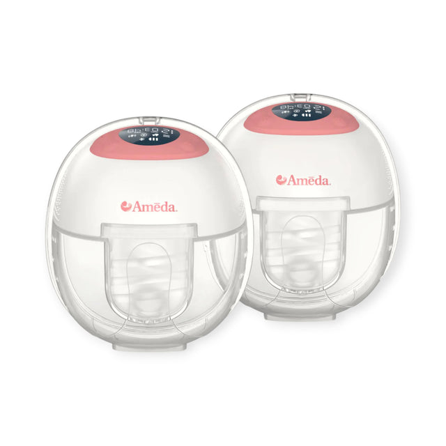 Ameda Glo Wearable Double Electric Breast Pump- 2 Pack