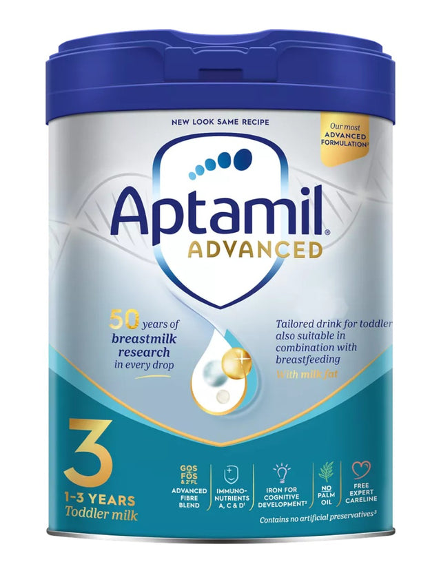 Aptamil Advanced Stage3 Toddler Milk - 800g, 1-3 Years