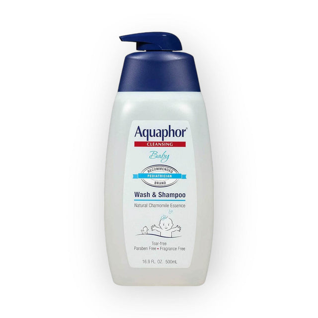 Aquaphor Baby Wash & Shampoo, 16.9 fl oz / 500ml