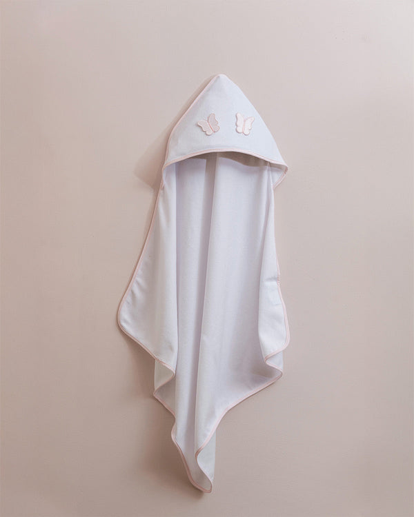 Blooms and Butterflies Secret Garden Hooded Towel