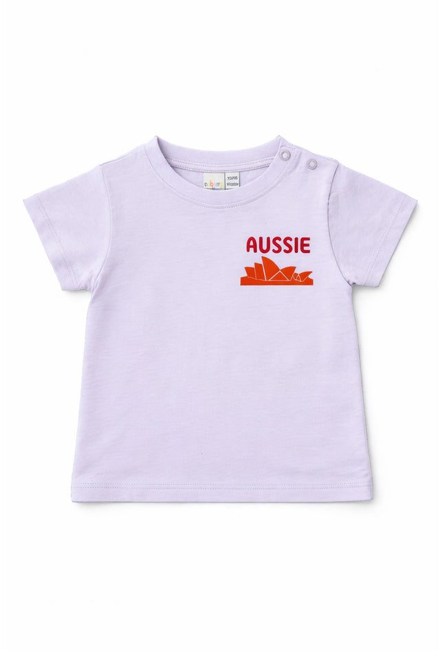 Nuberry Boys Cotton T-Shirt | Soft & Breathable | Lavender