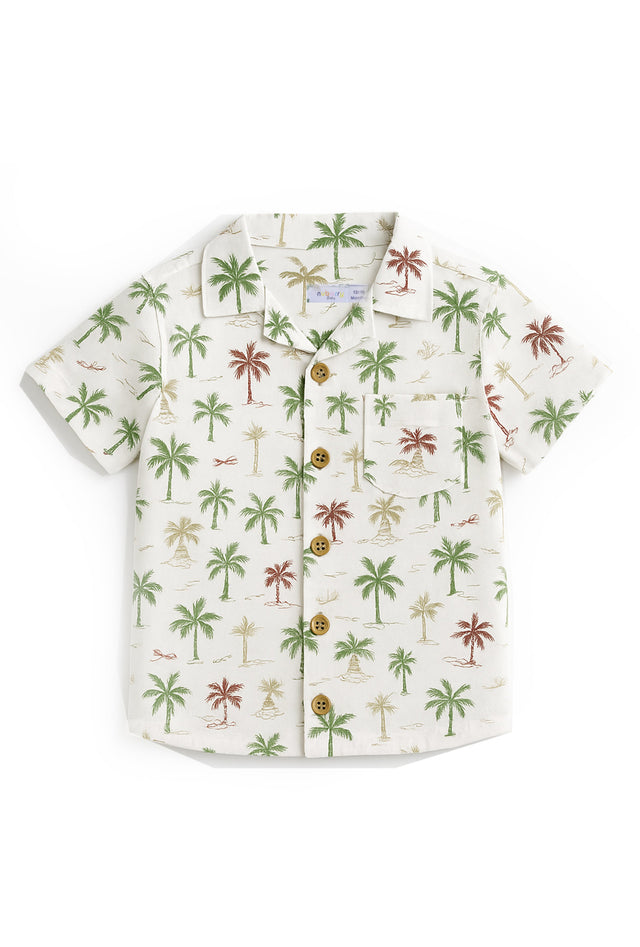 Nuberry Baby Boys Half Sleeve Shirt
