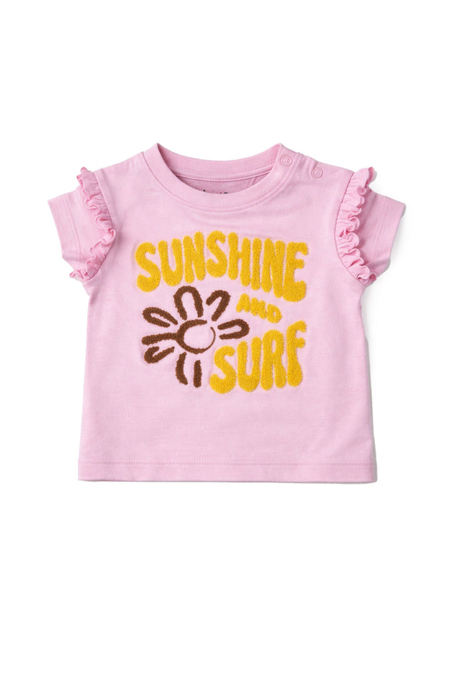 Nuberry Girl T-Shirt | Text Print