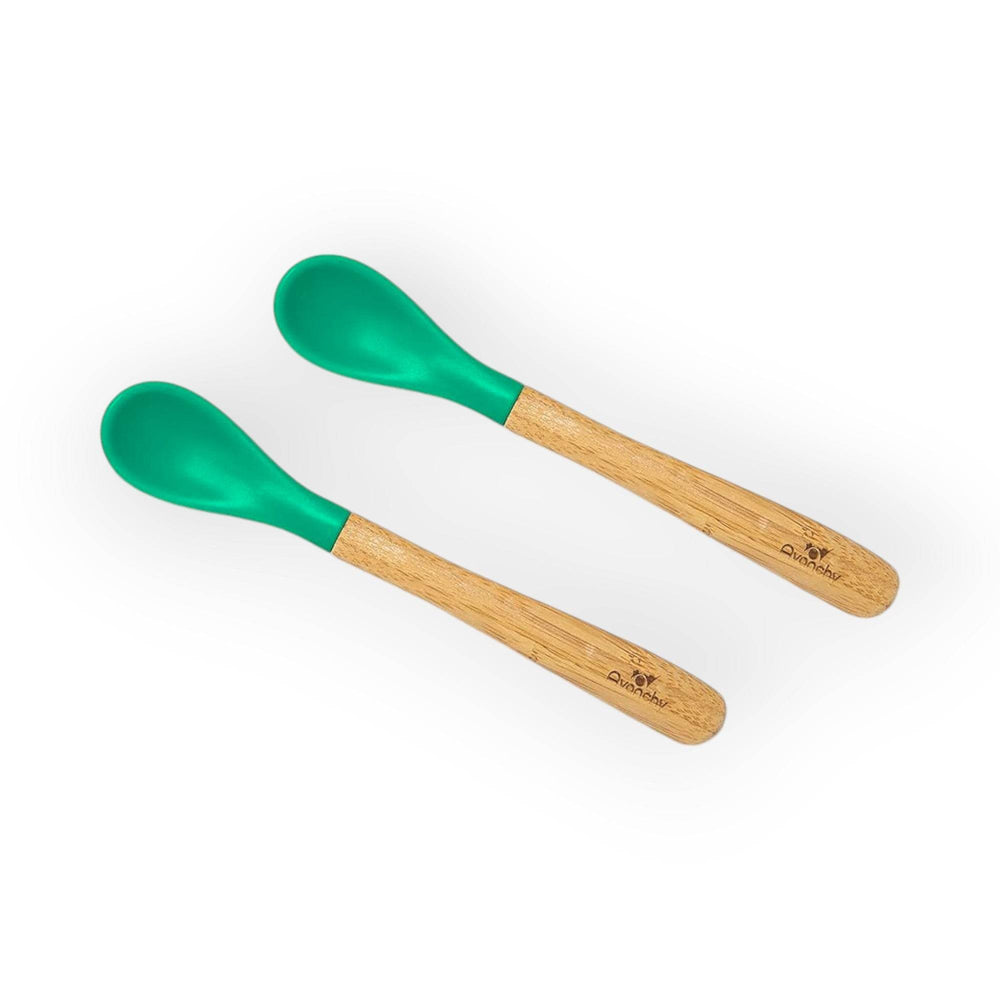 Avanchy Bamboo Infant Spoons 6m+ (Set of 2) – BabyAmore