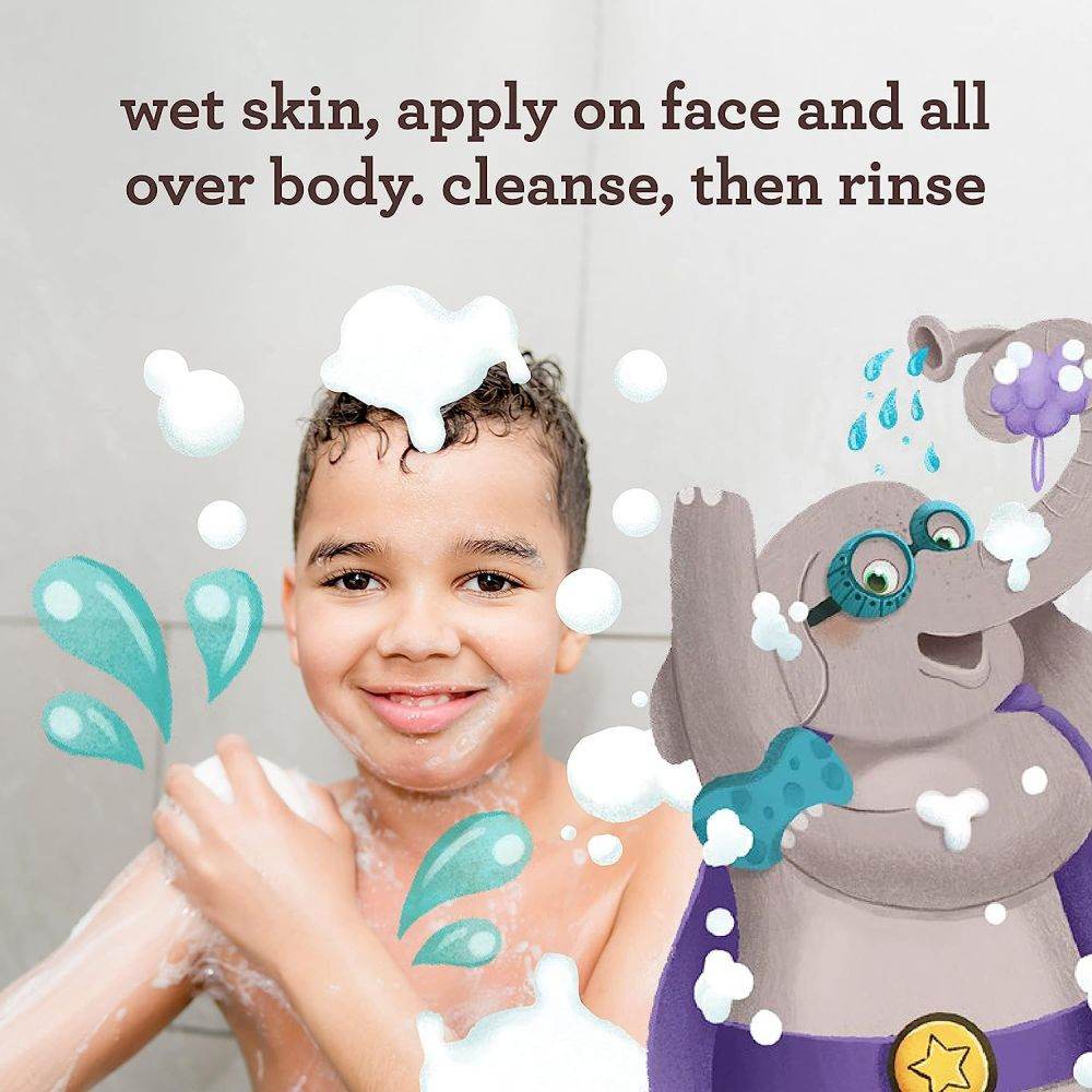 Aveeno Kids Sensitive Skin Face Body Wash with Oat Extract, 532