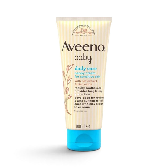 Aveeno Baby Daily Care Barrier Cream for Sensitive Skin, 100ml