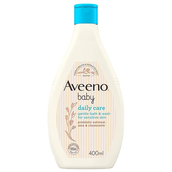 Aveeno Baby Daily Care Gentle Bath & Wash for Sensitive SKin, 400ml
