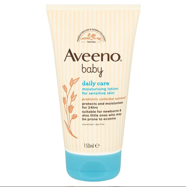 Aveeno Baby Daily Care Moisturising Lotion for Sensitive SKin, 150ml