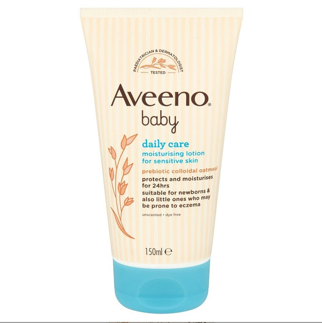 Aveeno Baby Daily Care Moisturising Lotion for Sensitive SKin, 150ml