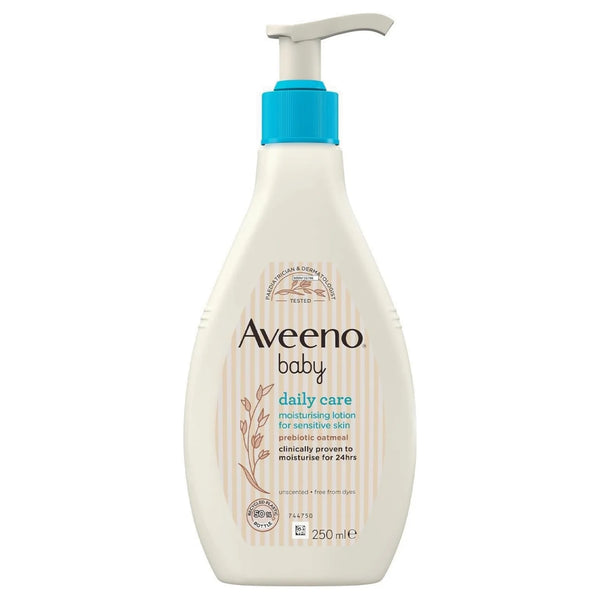 Aveeno Baby Daily Care Moisturising Lotion for Sensitive Skin, 250ml
