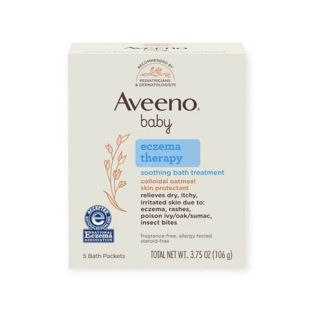 Aveeno Baby Eczema Therapy Soothing Bath Treatment, 106g