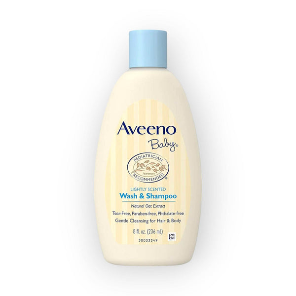 Aveeno Baby Wash & Shampoo, 236ml - BabyAmore