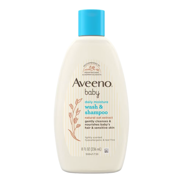 Aveeno Baby Wash & Shampoo, 236ml