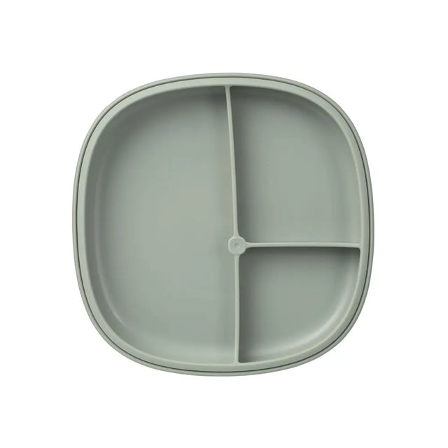 B.box 2 in 1 Suction Plate 3 Divided Sections BPA Free For Feeding Infants