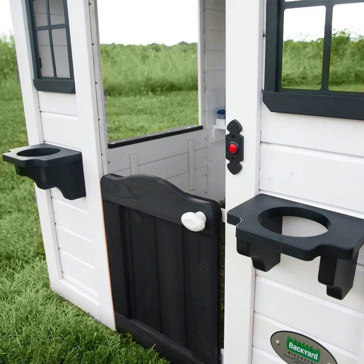 Backyard Discovery Sweetwater Playhouse White/antraciet - BabyAmore