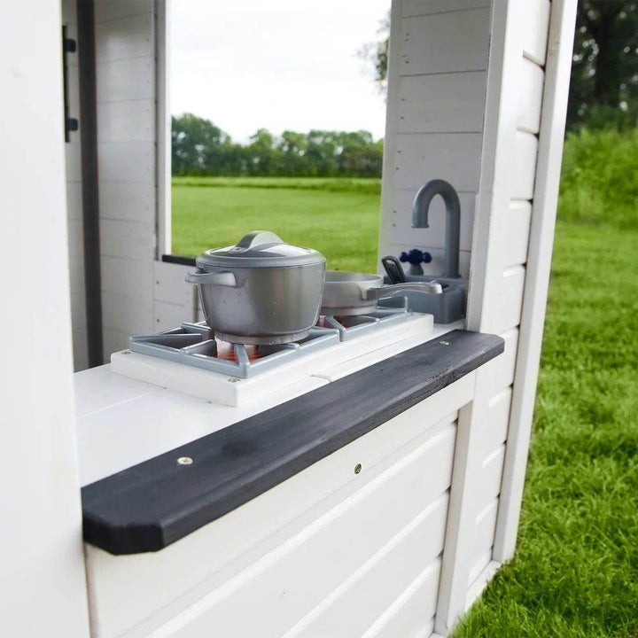 Backyard Discovery Sweetwater Playhouse White/antraciet - BabyAmore